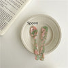 Home Fashion Dessert Spoons Jam Butter Knife Tableware Photo Props