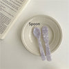 Home Fashion Dessert Spoons Jam Butter Knife Tableware Photo Props