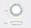 Four Home Steak Western Dinner Plates