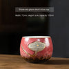 Retro Kiln Baking Master Ceramic Tea Set Couple's Cups