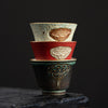 Retro Kiln Baking Master Ceramic Tea Set Couple's Cups
