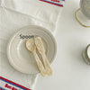Home Fashion Dessert Spoons Jam Butter Knife Tableware Photo Props